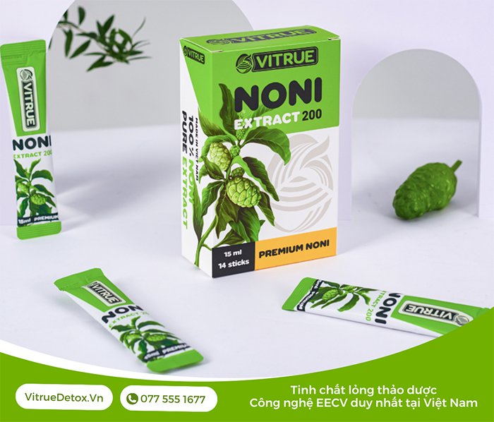 Sản phẩm Vitrue trái nhàu Extract 200