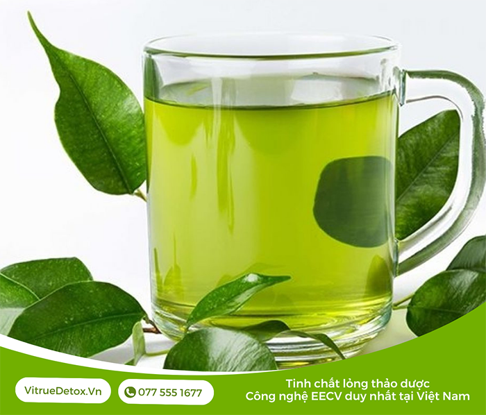 Nước trà xanh có tác dụng giảm cân